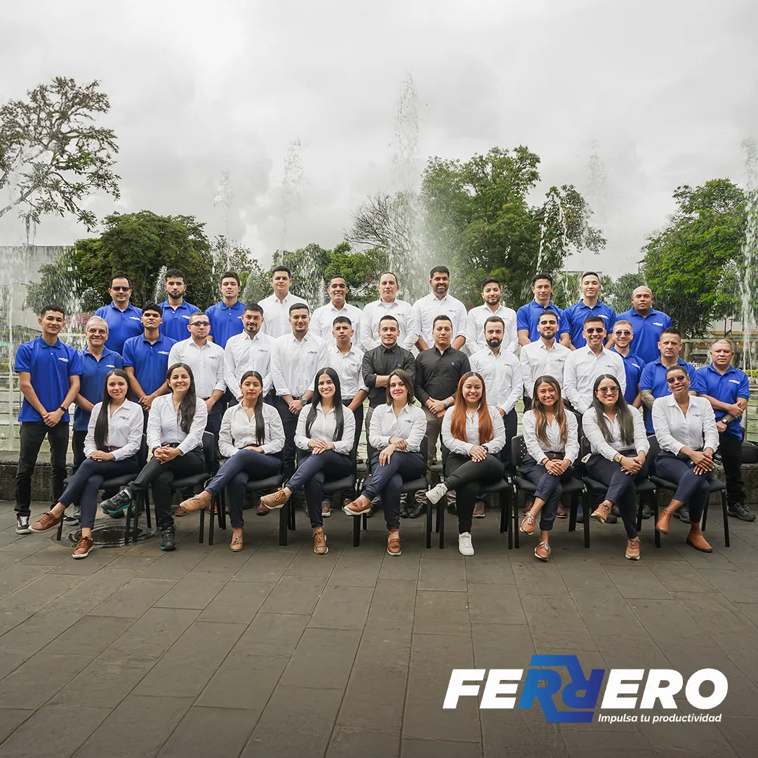 Equipo de Ferrero Machines S.A.S. en Dosquebradas, Risaralda — 47 colaboradores, entre ellos 13 ingenieros